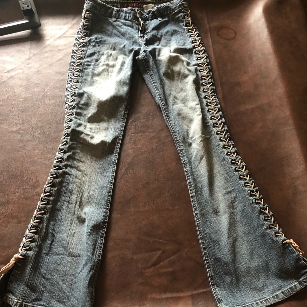 Mudd Yo! Lace up jeans